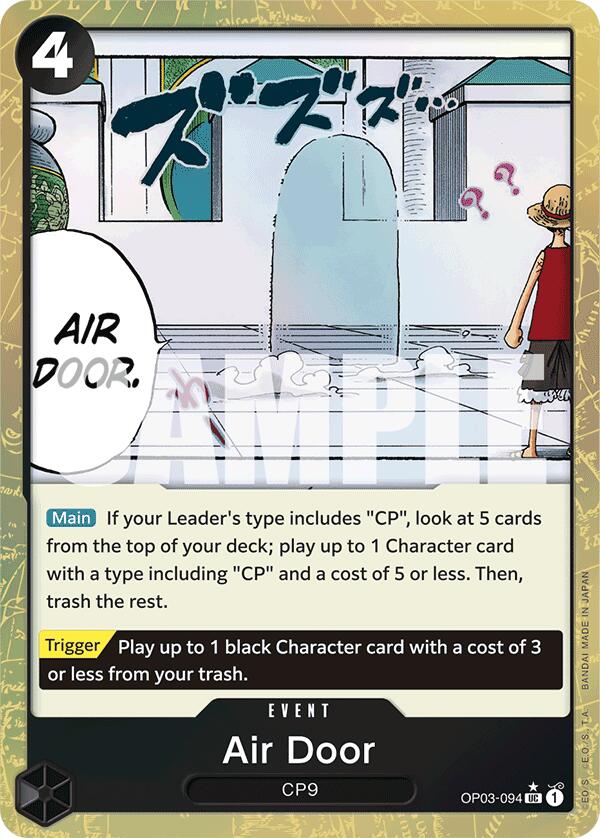 Air Door (Textured Foil) [Premium Booster -The Best-] | Total Play