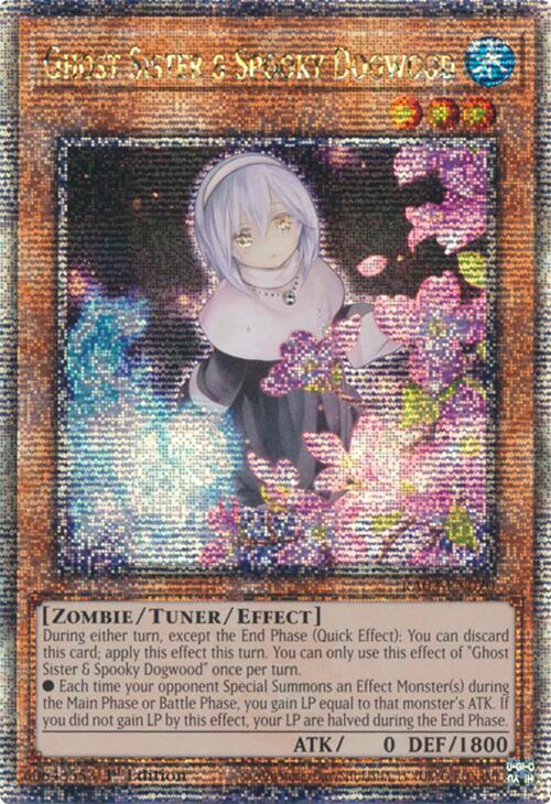 Ghost Sister & Spooky Dogwood (Alternate Art) (Quarter Century Secret Rare) [RA03-EN020] Quarter Century Secret Rare | Total Play