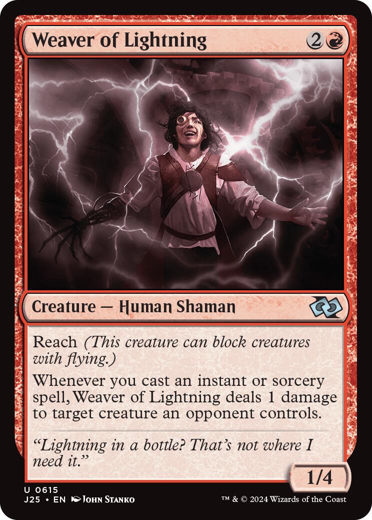 Weaver of Lightning [Foundations Jumpstart] | Total Play