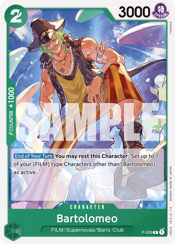 Bartolomeo (P-029) (Reprint) [Premium Booster -The Best-] | Total Play