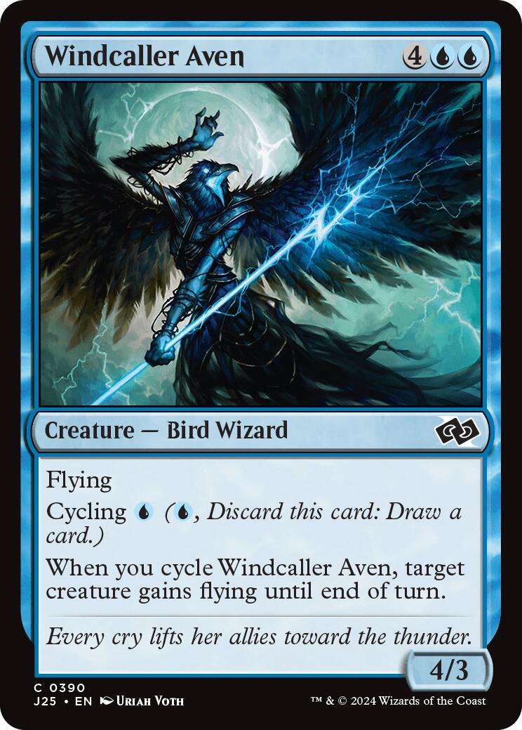 Windcaller Aven [Foundations Jumpstart] | Total Play