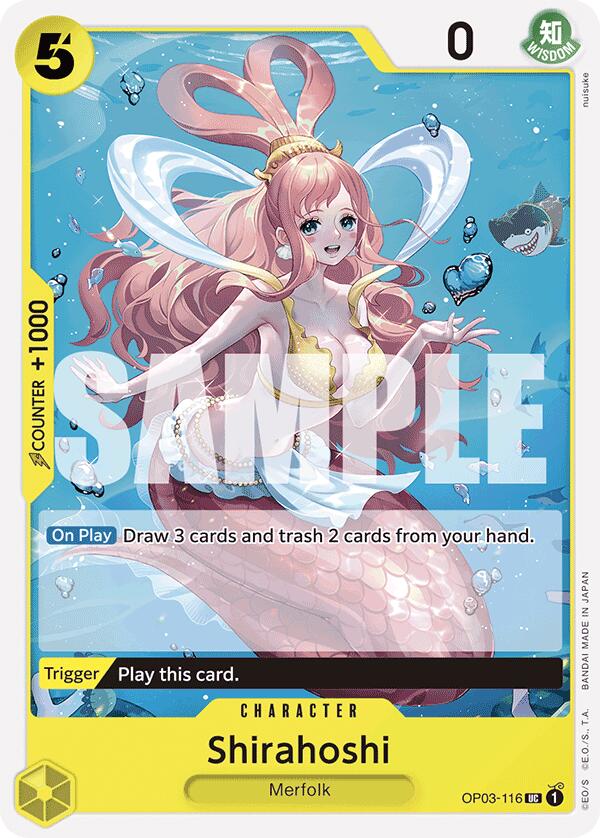 Shirahoshi (OP03-116) (Reprint) [Premium Booster -The Best-] | Total Play