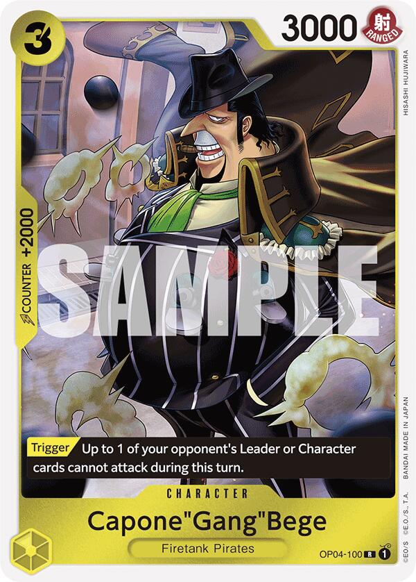 Capone"Gang"Bege (OP04-100) (Reprint) [Premium Booster -The Best-] | Total Play