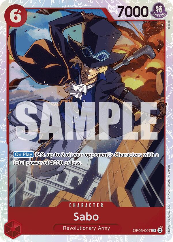 Sabo (OP05-007) (Reprint) [Premium Booster -The Best-] | Total Play