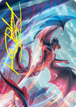 Galazeth Prismari Art Card (Gold-Stamped Signature) [Strixhaven: School of Mages Art Series] | Total Play