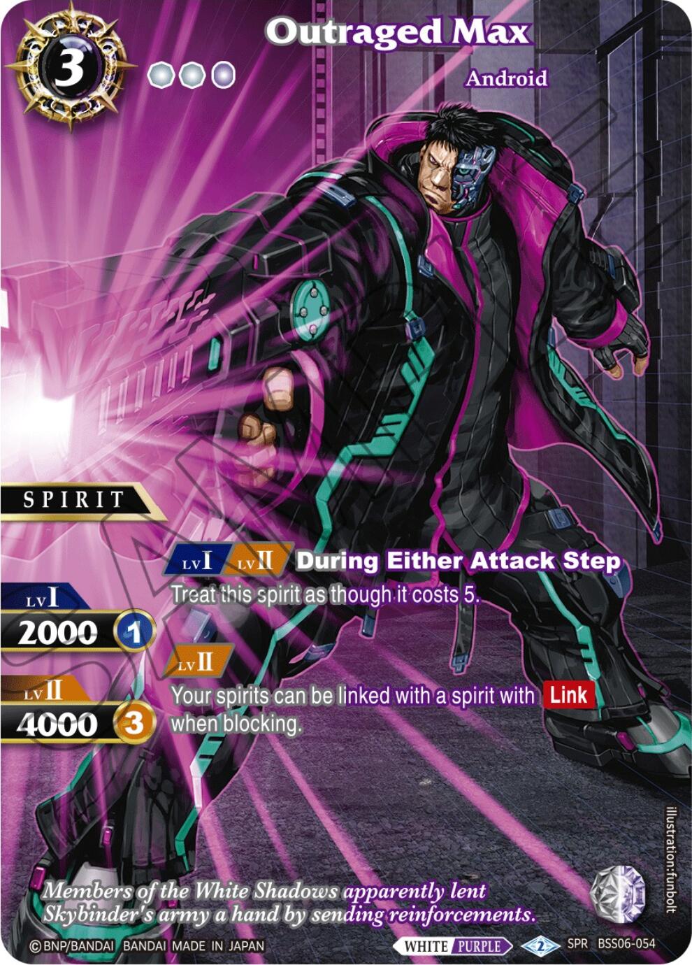 Outraged Max (SPR) (BSS06-054) [Generational Link] | Total Play