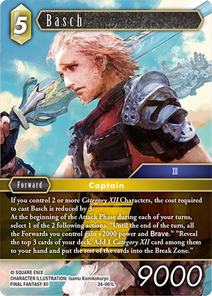 Basch [Hidden Legends] | Total Play