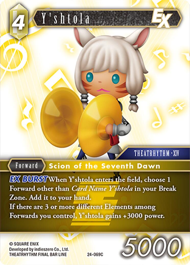 Y'shtola EX [Hidden Legends] | Total Play