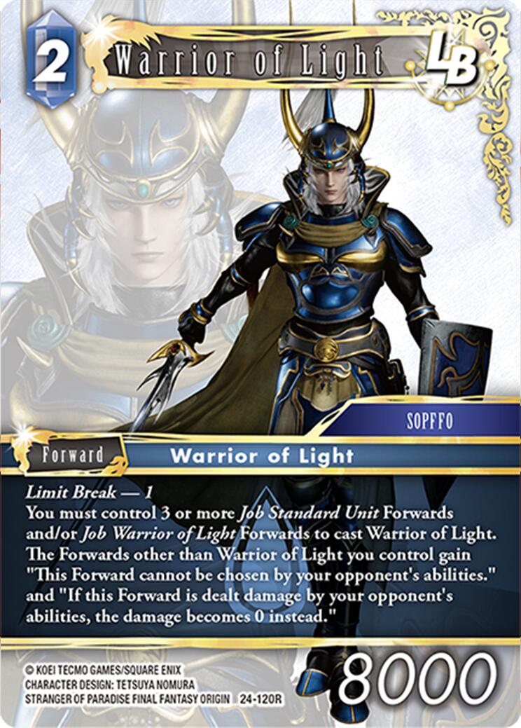 Warrior of Light LB [Hidden Legends] | Total Play