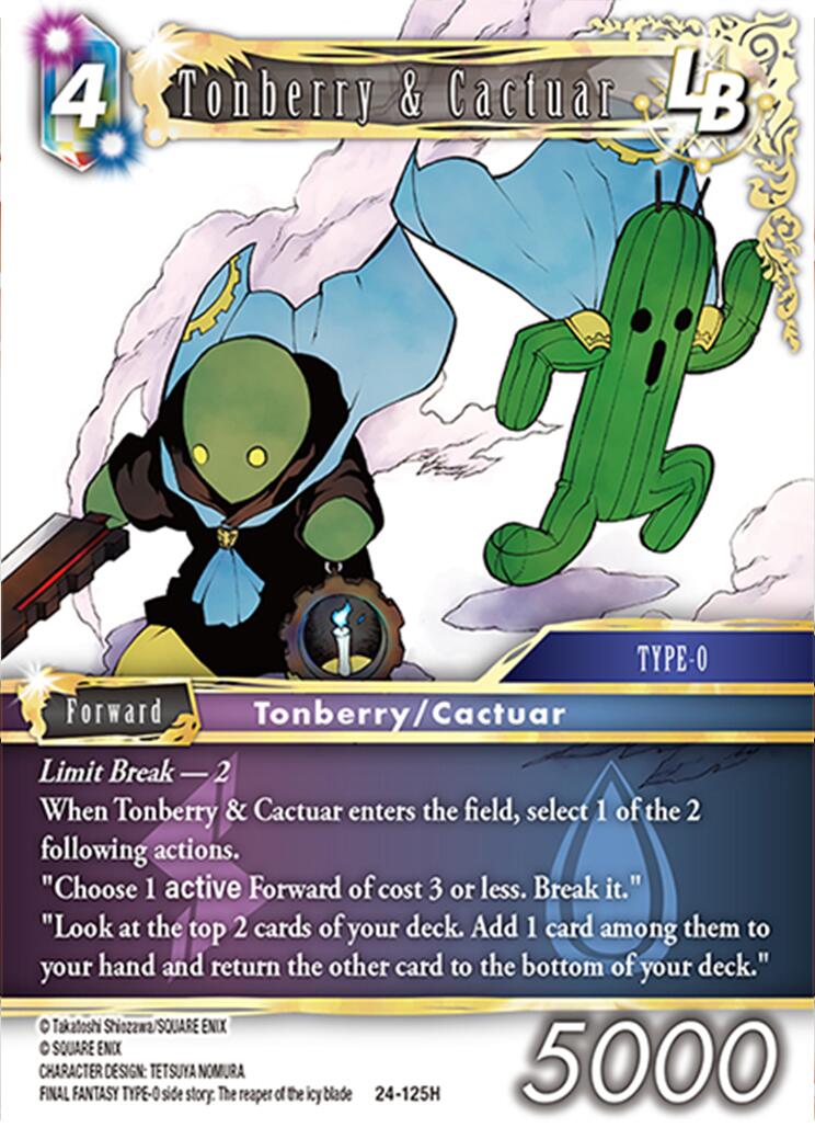 Tonberry & Cactuar LB [Hidden Legends] | Total Play