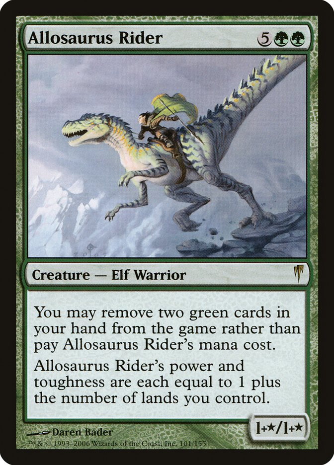 Allosaurus Rider [Coldsnap] | Total Play