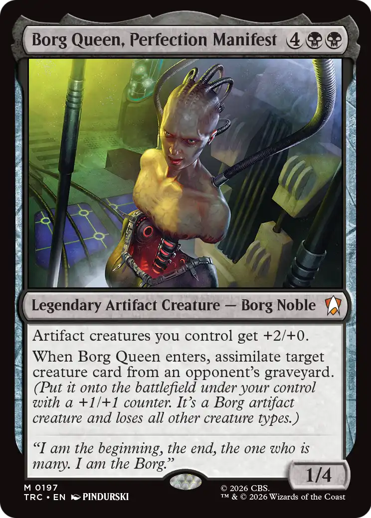 Borg Queen, Perfection Manifest [Star Trek Commander] | Total Play