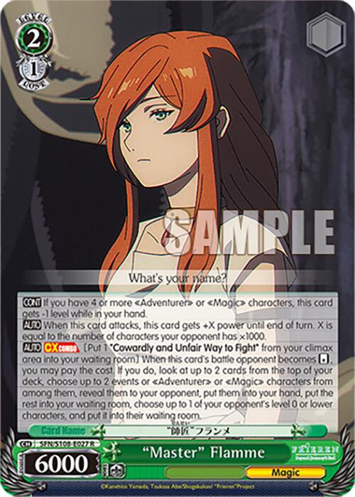 "Master" Flamme [Frieren: Beyond Journey's End] | Total Play