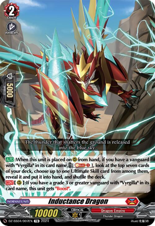 Inductance Dragon (DZ-SS04/007EN) [Special Series Stardust Blade] | Total Play