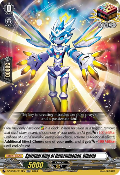 Spiritual King of Determination, Olbaria (DZ-SS04/012EN) [Special Series Stardust Blade] | Total Play