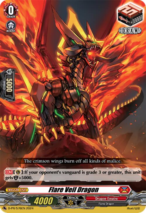 Flare Veil Dragon (D-PR/576EN) [D Promo Cards] | Total Play