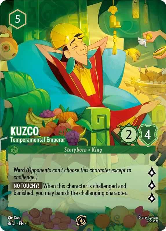 Kuzco - Temperamental Emperor (8) [Promo Cards] | Total Play