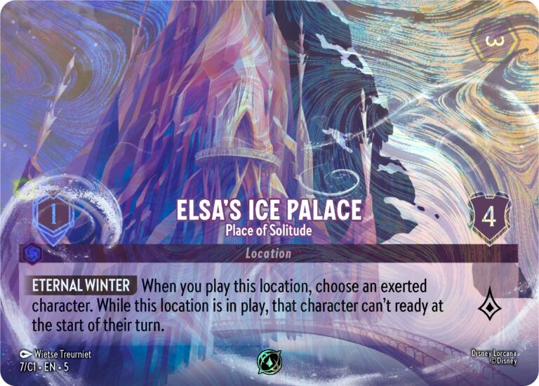 Elsa's Ice Palace - Place of Solitude (7) [Promo Cards] | Total Play