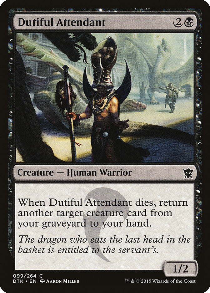 Dutiful Attendant [Dragons of Tarkir] | Total Play