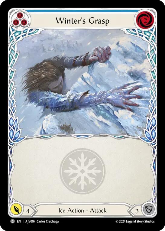 Winter's Grasp (Blue) [AJV016] (Armory Deck: Jarl Vetreidi) | Total Play