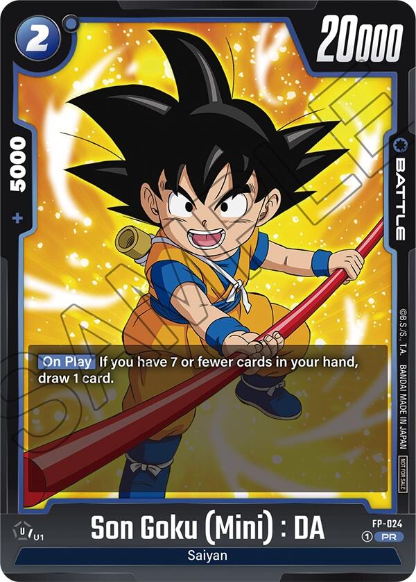 Son Goku (Mini) : DA (FP-024) [Fusion World Promotion Cards] | Total Play