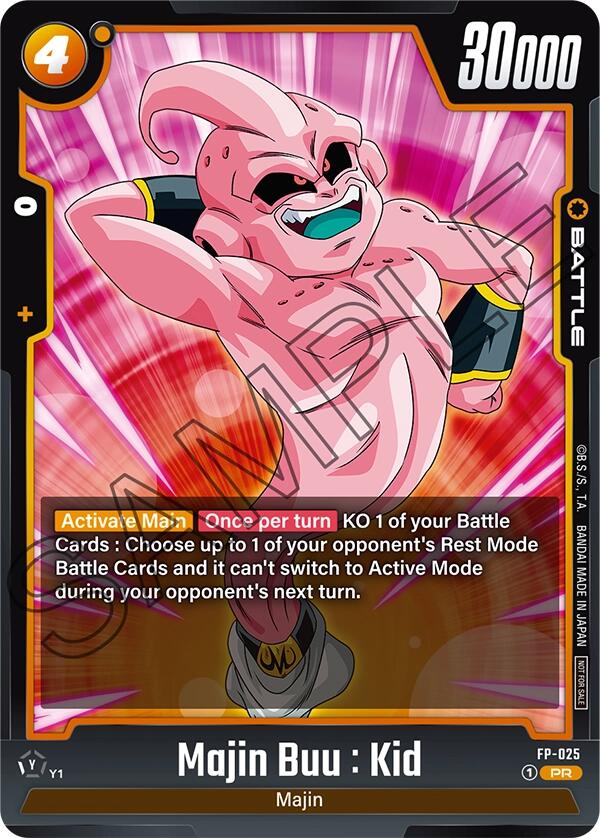 Majin Buu : Kid [Fusion World Promotion Cards] | Total Play