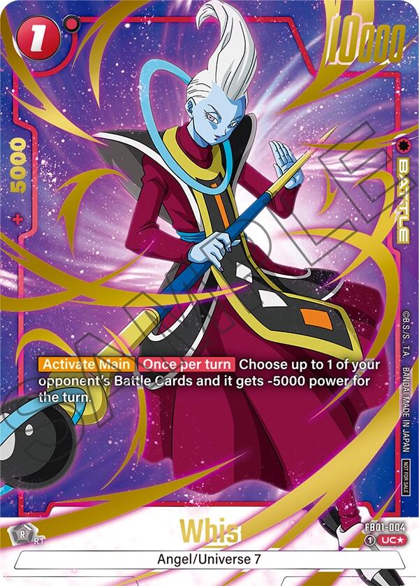 Whis (Championship Pack 03) [Fusion World Tournament Cards] | Total Play