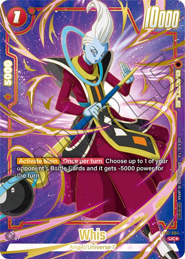 Whis (Championship Pack 03 - Finalist) [Fusion World Tournament Cards] | Total Play