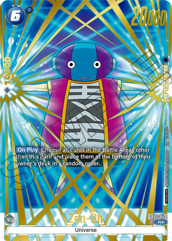 Zen-Oh (Championship Pack 03) [Fusion World Tournament Cards] | Total Play