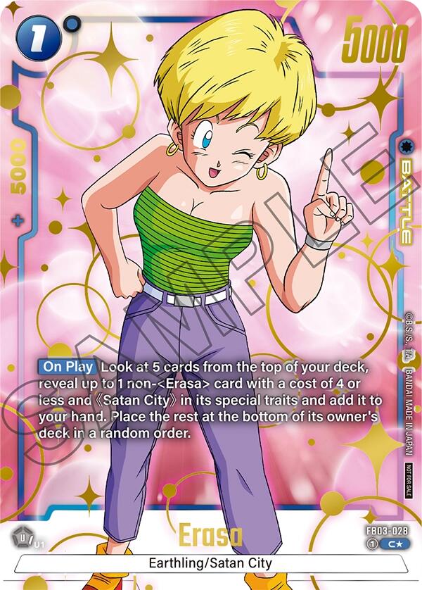Erasa (Championship Pack 03) [Fusion World Tournament Cards] | Total Play