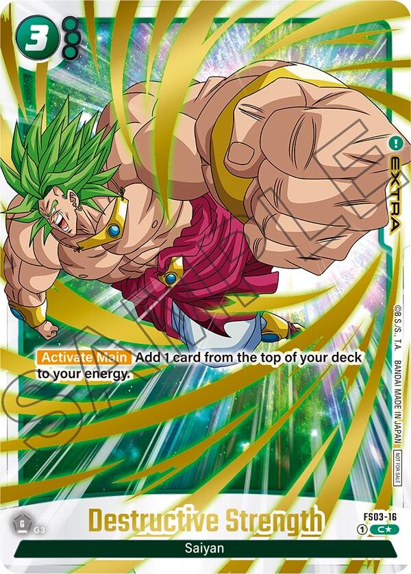 Destructive Strength (Championship Pack 03) [Fusion World Tournament Cards] | Total Play