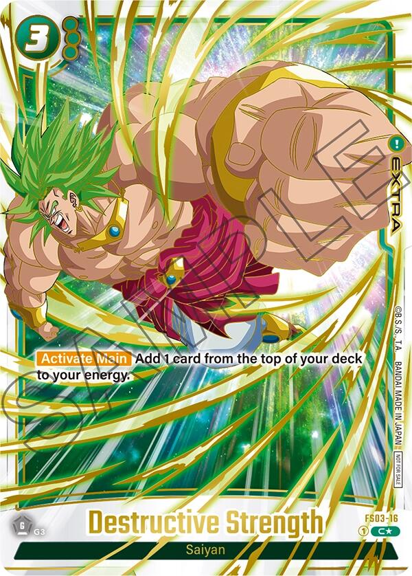 Destructive Strength (Championship Pack 03 - Finalist) [Fusion World Tournament Cards] | Total Play