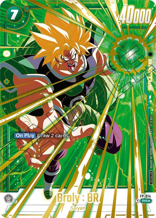 Broly : BR (FP-014) (Selection Pack 01 Finalist) [Tournament and Championship Promos] | Total Play
