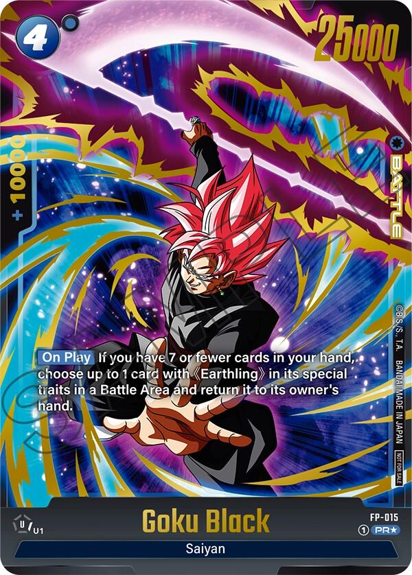 Goku Black (FP-015) (Selection Pack 01) [Tournament and Championship Promos] | Total Play