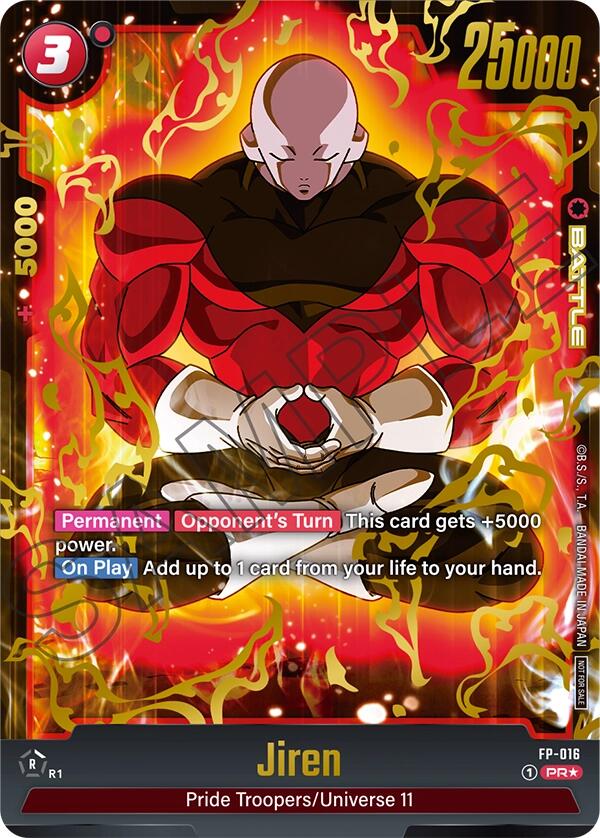 Jiren (FP-016) (Selection Pack 01) [Tournament and Championship Promos] | Total Play