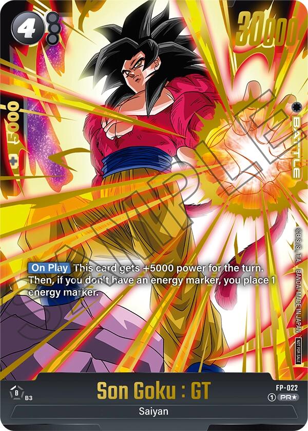 Son Goku : GT (FP-022) (Selection Pack 01) [Tournament and Championship Promos] | Total Play