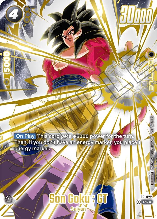 Son Goku : GT (FP-022) (Selection Pack 01 Finalist) [Tournament and Championship Promos] | Total Play