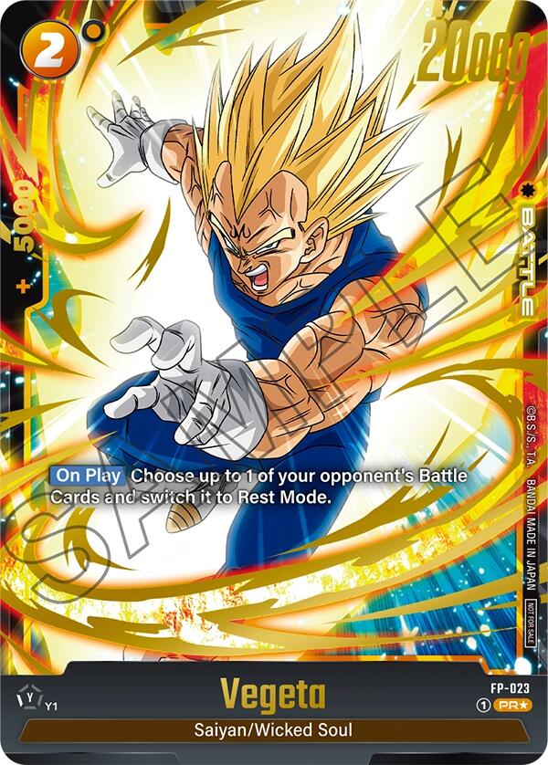 Vegeta (FP-023) (Selection Pack 01) [Tournament and Championship Promos] | Total Play