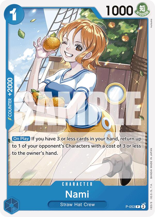 Nami (P-053) (Reprint) [Premium Booster -The Best-] | Total Play