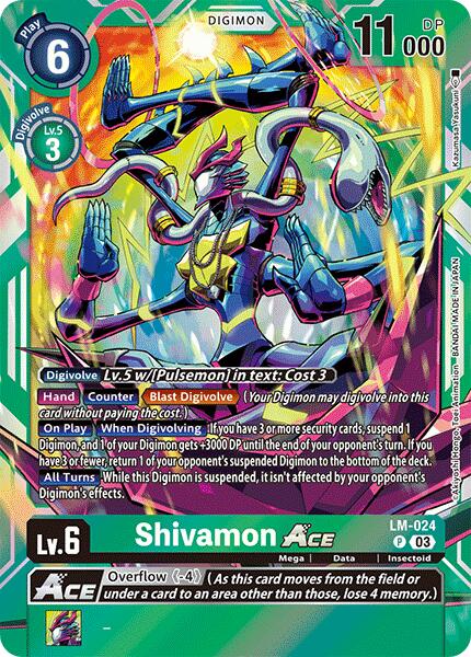 Shivamon ACE [LM-024] [Special Limited Set] | Total Play