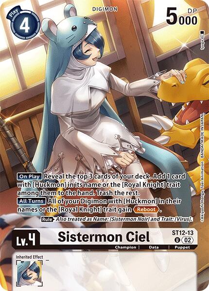 Sistermon Ciel [ST12-13] (Alternate Art) [Special Limited Set] | Total Play