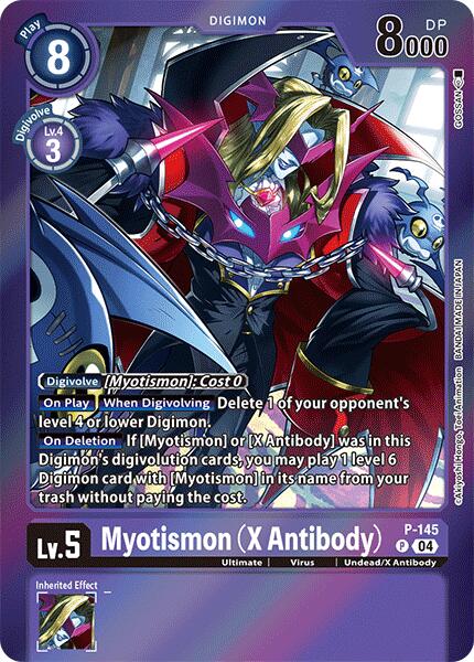 Myotismon [P-145] (X Antibody) (Reprint) [Special Limited Set] | Total Play