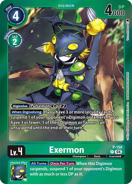 Exermon [P-150] (Reprint) [Special Limited Set] | Total Play