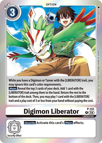 Digimon Liberator [P-151] (Reprint) [Special Limited Set] | Total Play