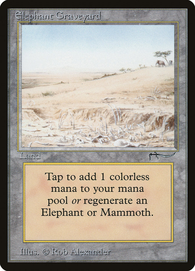 Elephant Graveyard [Arabian Nights] | Total Play