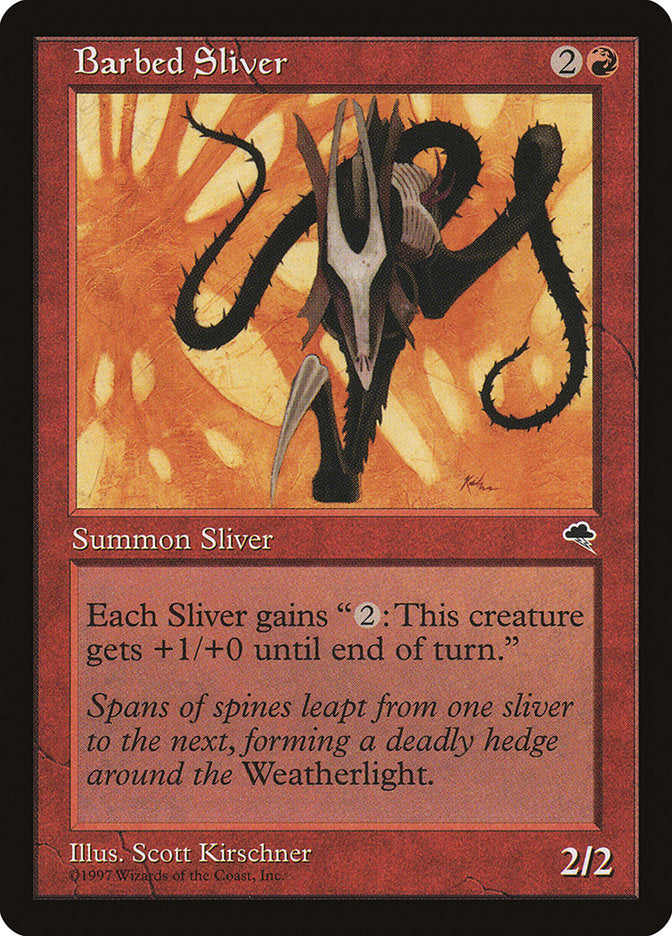Barbed Sliver [Tempest] | Total Play
