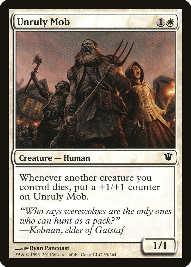 Unruly Mob [Innistrad] | Total Play