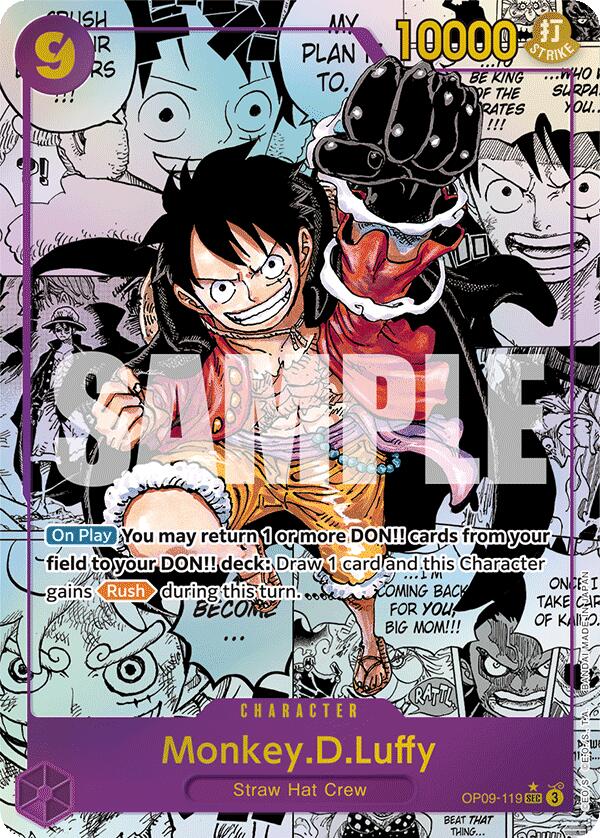 Monkey.D.Luffy (Manga Parallel) [Emperors in the New World] | Total Play