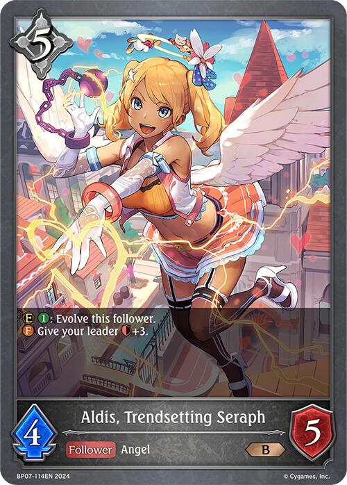 Aldis, Trendsetting Seraph (BP07-114EN) [Verdant Steel] | Total Play