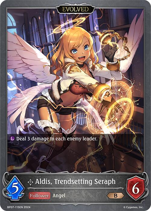 Aldis, Trendsetting Seraph (Evolved) (BP07-115EN) [Verdant Steel] | Total Play